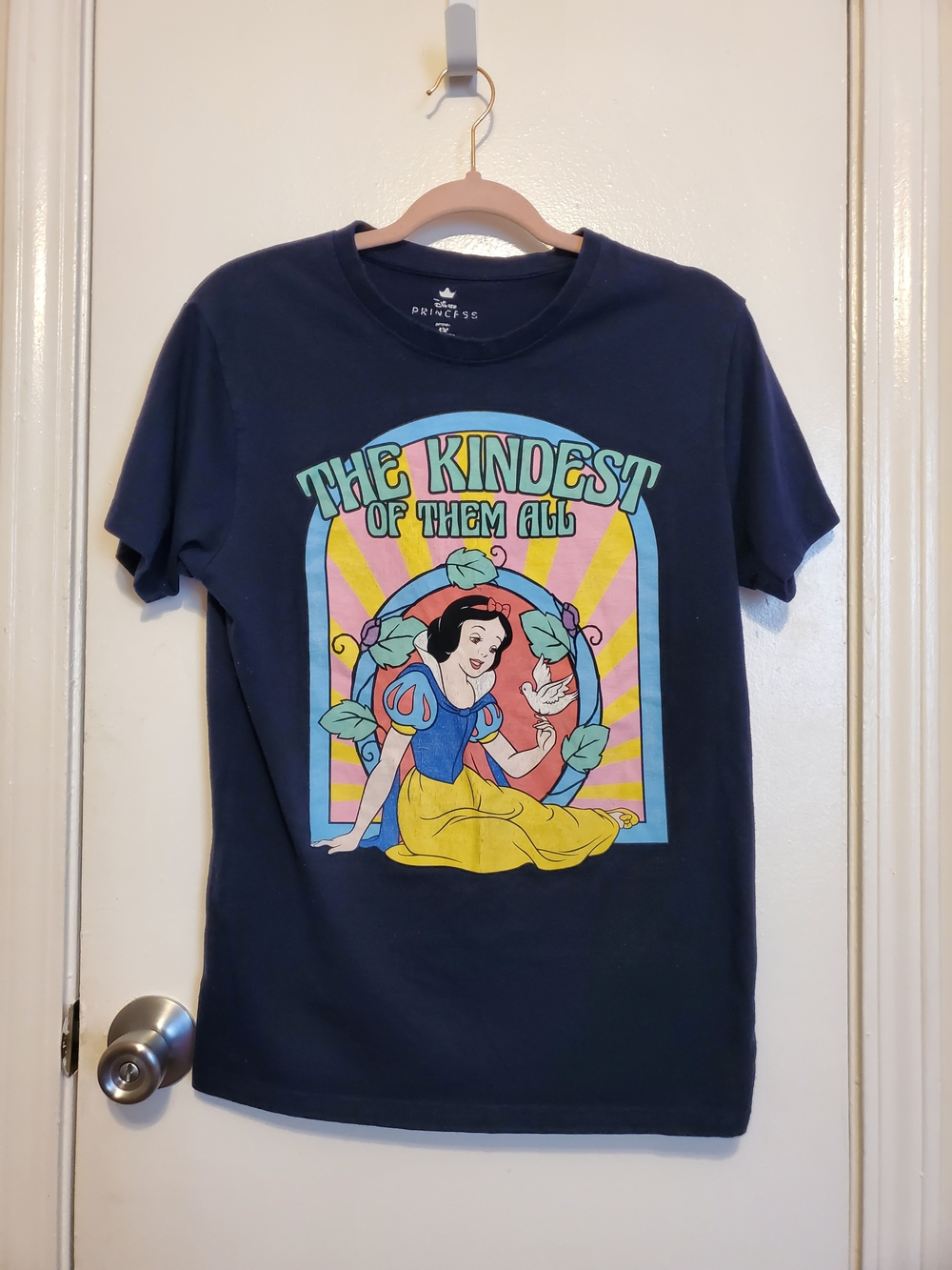 Disney Snow White Graphic Tee - Navy "The Kindest Of Them All"